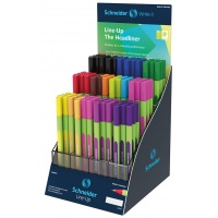 Fine tip pen display SCHNEIDER Line-Up, 0.4mm, 120 pcs, assorted colours