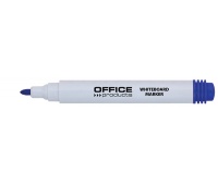 Marker do tablic OFFICE PRODUCTS, okrągły, 1-3mm (linia), niebieski, Markery, Artykuły do pisania i korygowania