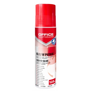 Klej w płynie OFFICE PRODUCTS, biurowy, 125ml, transparentny, Kleje, Drobne akcesoria biurowe