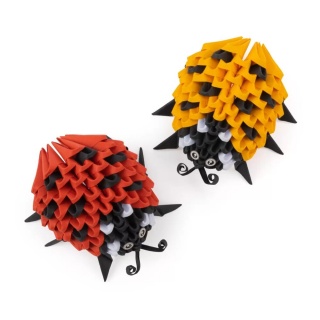 ORIGAMI 3D-BIEDRONKI / LADYBIRDS, Origami, Art. kreatywne