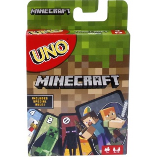 GRA typu UNO MINECRAFT FPD61, Karty, Gry