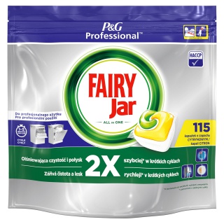 Kapsułki do zmywarki FAIRY All-in-one, profesjonalne, 115 szt., Środki czyszczące, Artykuły higieniczne i dozowniki