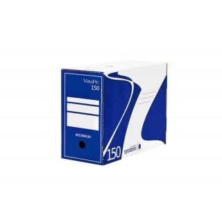 PUDŁO ARCHIWIZACYJNE VAUPE SYSTEM 150MM NIEBIESKIE