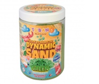 PIASEK DYNAMICZNY 1KG ZIELONY, Kreatywne, Zabawki