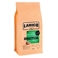 Kawa LARICO Brazylia Santos, ziarnista, 470g, Kawa, Artykuły spożywcze
