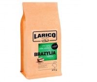 Kawa LARICO Brazylia Santos, ziarnista, 970g, Kawa, Artykuły spożywcze