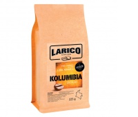 Kawa LARICO Kolumbia Excelso, ziarnista, 225g, Kawa, Artykuły spożywcze