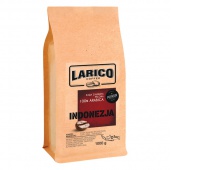 Kawa LARICO Indonezja Sumatra, ziarnista, 1000g, Kawa, Artykuły spożywcze