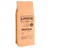 Kawa LARICO Brazylia Santos, mielona, 225g, Kawa, Artykuły spożywcze