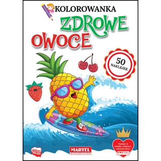 KOLOROWANKA ZDROWE OWOCE Z NAKLEJKAMI, Podkategoria, Kategoria