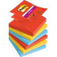 Sticky notes Post-it®Z-Notes, PLAYFUL, 76x76mm, 6x90 sheets