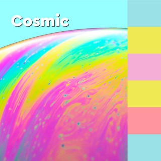 Karteczki samoprzylepne Post-it® Super Sticky, COSMIC, 76x127mm, 6x90 kart., Bloczki samoprzylepne, Papier i etykiety
