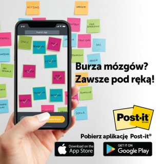 Karteczki samoprzylepne Post-it®, ENERGETIC, 76x127mm, 6x100 kart., Bloczki samoprzylepne, Papier i etykiety