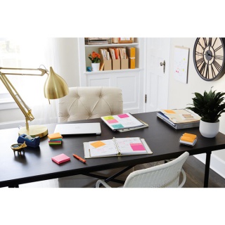 Karteczki samoprzylepne Post-it®, POPTIMISTIC, 76x76mm, 6x100 kart., Bloczki samoprzylepne, Papier i etykiety