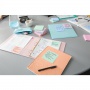 Eco-friendly sticky notes Post-it®, NATURE, pastels, 76x76mm, 6x100 sheets