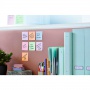 Eco-friendly sticky notes Post-it®, NATURE, pastels, 76x76mm, 6x100 sheets