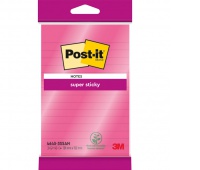 Sticky notes Post-it Super Sticky XXL line, 101x152mm, 45 sheets, pink