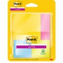Karteczki samoprzylepne Post-it Super Sticky, 4x45 kart., mix kolorów, Bloczki samoprzylepne, Papier i etykiety