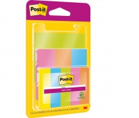 Karteczki samoprzylepne Post-it Super Sticky, 9x45 kart., mix kolorów, Bloczki samoprzylepne, Papier i etykiety