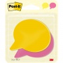 Sticky notes Post-it, Cloud, 71x73mm, 2x75 sheets