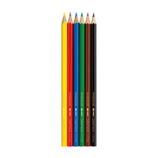 Kredki akwarelowe CARAN D'ACHE, 6 kolorów, School Line, Plastyka, Artykuły szkolne