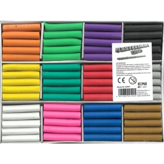 PLASTELINA MAX 120szt.12KOL., Podkategoria, Kategoria