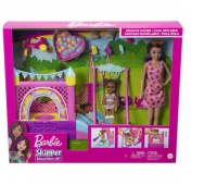 BARBIE SKIPER Z LALECZKĄ + DMUCHANY ZAMEK HHB67/3, Podkategoria, Kategoria