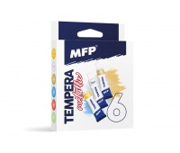 FARBA TEMPERA ZESTAW 6 SZT. 12ML METAL, Podkategoria, Kategoria