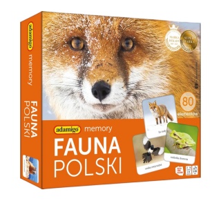 FAUNA POLSKI - adamigo memory, Domino i memos, Gry