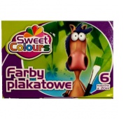FARBY PLAKATOWE 6 KOL.20ML., Podkategoria, Kategoria