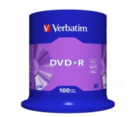 PŁYTY DVD+R VERBATIM 4,7GB 16X CAKE 100szt.70316, Podkategoria, Kategoria