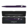 Długopis 849 Dark Purple CARAN D'ACHE, w pudełku, fioletowy, Długopisy, Artykuły do pisania i korygowania