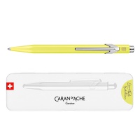 Długopis 849 Neon Yellow CARAN D'ACHE, w pudełku, neonowy żółty, Długopisy, Artykuły do pisania i korygowania