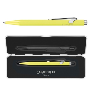 Długopis 849 Neon Yellow CARAN D'ACHE, w pudełku, neonowy żółty, Długopisy, Artykuły do pisania i korygowania