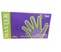 Powder latex gloves MAXTER, 100 pcs, S