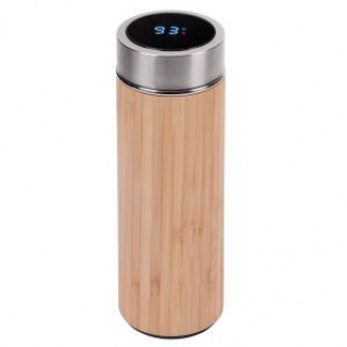 Termos Bamboo ze zintegrowanym termometrem cyfrowym, 400 ml, Promocje, ~ Nagrody