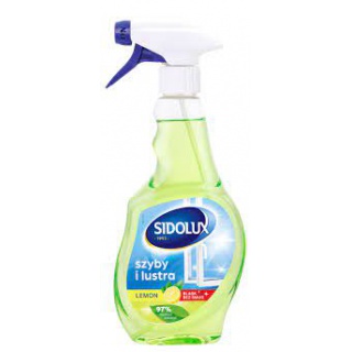SIDOLUX PŁYN CRYSTAL DO SZYB LEMON 650ml, Podkategoria, Kategoria