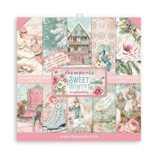 STAMP - BLOK PAP.SCRAP.30X30CM SWEET WINTER 10ARK., Podkategoria, Kategoria