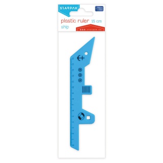 LINIJKA 15cm.STATEK STARPAK, Podkategoria, Kategoria