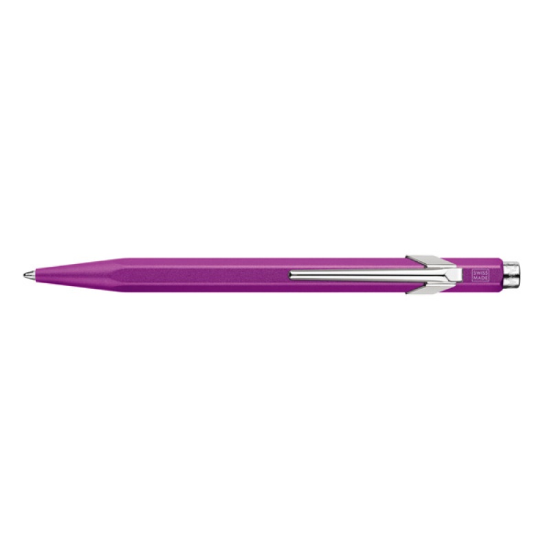849　D'ACHE　M,　Pen　Colormat-X,　Eko　CARAN　purple　biuro