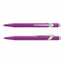 Długopis CARAN D'ACHE 849 Colormat-X, M, fioletowy, Długopisy, Artykuły do pisania i korygowania