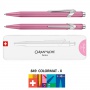 Pen CARAN D'ACHE 849 Colormat-X, M, in a box, pink