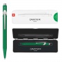 Długopis CARAN D'ACHE 849 Colormat-X, M, w pudełku, zielony, Długopisy, Artykuły do pisania i korygowania