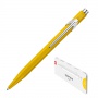Długopis CARAN D'ACHE 849 Colormat-X, M, w pudełku, żółty, Długopisy, Artykuły do pisania i korygowania
