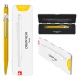 Pen CARAN D'ACHE 849 Colormat-X, M, in a box, yellow