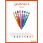 Długopis CARAN D'ACHE 849 Colormat-X, M, w pudełku, pomarańczowy, Długopisy, Artykuły do pisania i korygowania