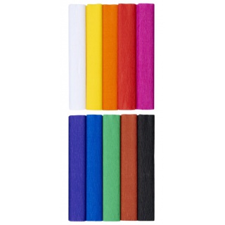 BIBUŁA MARSZCZONA TOP CREATINIO 25X200 MIX 10KOL., Podkategoria, Kategoria