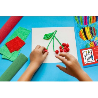 BIBUŁA MARSZCZONA TOP CREATINIO 25X200 MIX 10KOL., Podkategoria, Kategoria