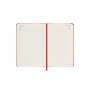 Kalendarz dzienny MOLESKINE 2023 12M P, twarda oprawa, scarlet red, Kalendarze, Zeszyty i bloki
