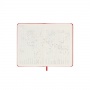 Kalendarz dzienny MOLESKINE 2023 12M P, twarda oprawa, scarlet red, Kalendarze, Zeszyty i bloki